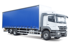 Car Hire Preston - 26 Tonne Curtain Side Truck - Truck hire Preston