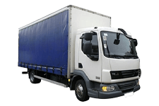Car Hire Preston - 7.5 Tonnage Special Edition Curtain Side Truck - Truck hire Preston