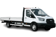 Car Hire Preston - Ford Transit Dropside Van - Van hire Preston