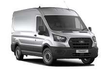 Car Hire Preston - Silver Ford Transit Long Wheelbase - Van hire Preston
